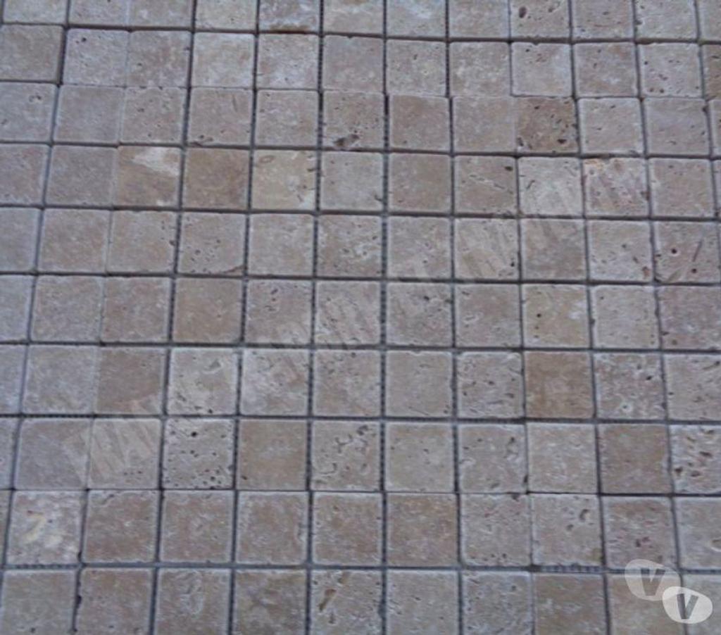  Var Forcalqueiret - 83136 - Photos Vivastreet Travertin Noce Marron Mosaïque 4,8x4,8cm Rustique