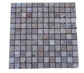 Travertin Mixte Mosaique 2,3x2,3cm Rustique