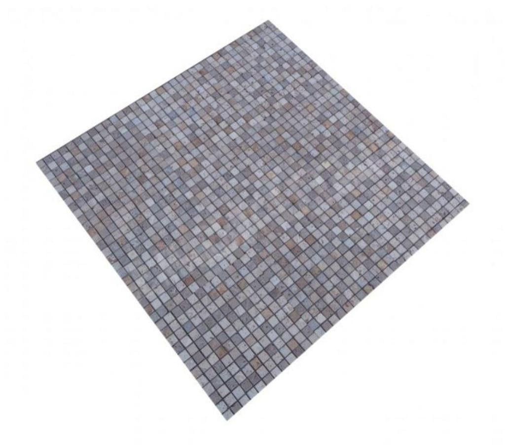 Décoration - art Var Forcalqueiret - 83136 - Photos Vivastreet Travertin Mixte Mosaique 2,3x2,3cm Rustique