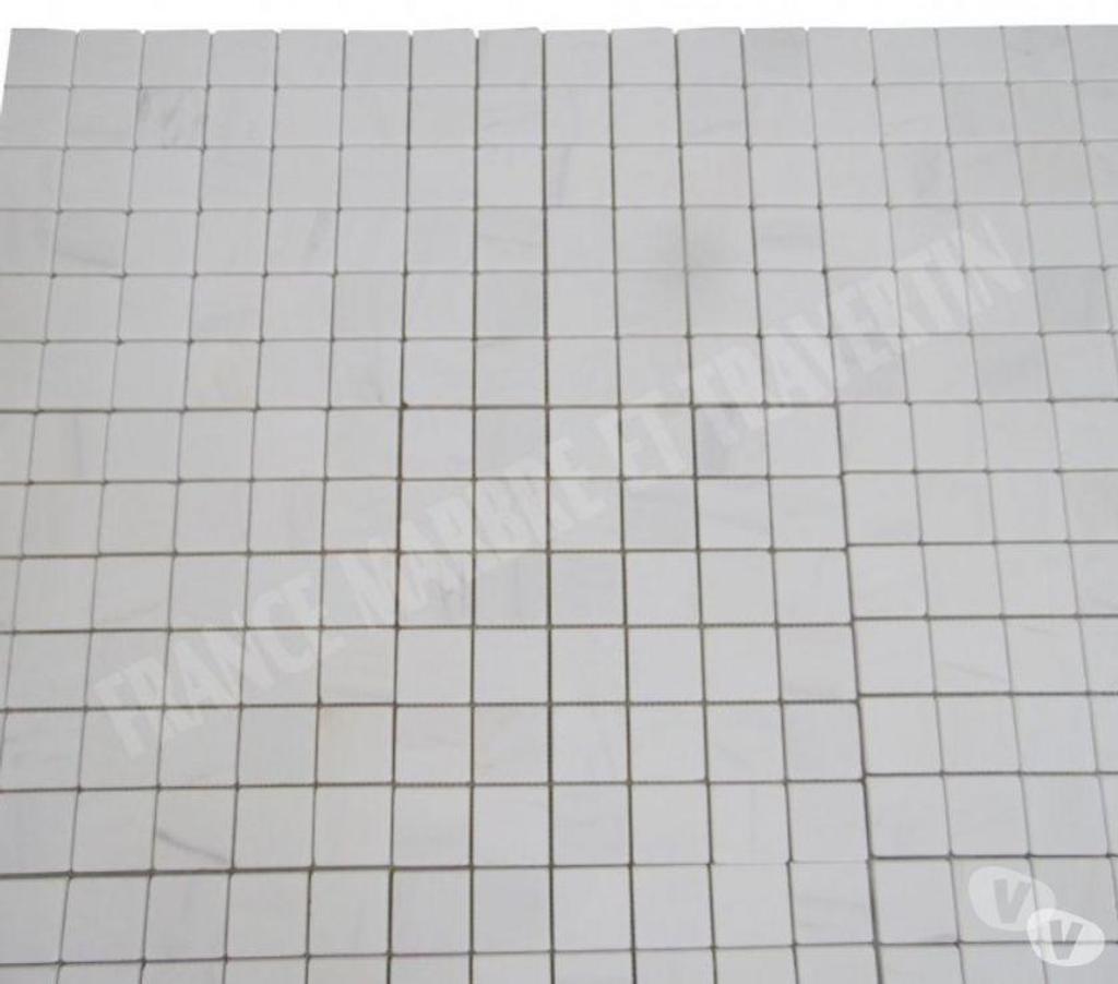  Var Forcalqueiret - 83136 - Photos Vivastreet Dolomite Blanc Mosaïque 4,8x4,8cm