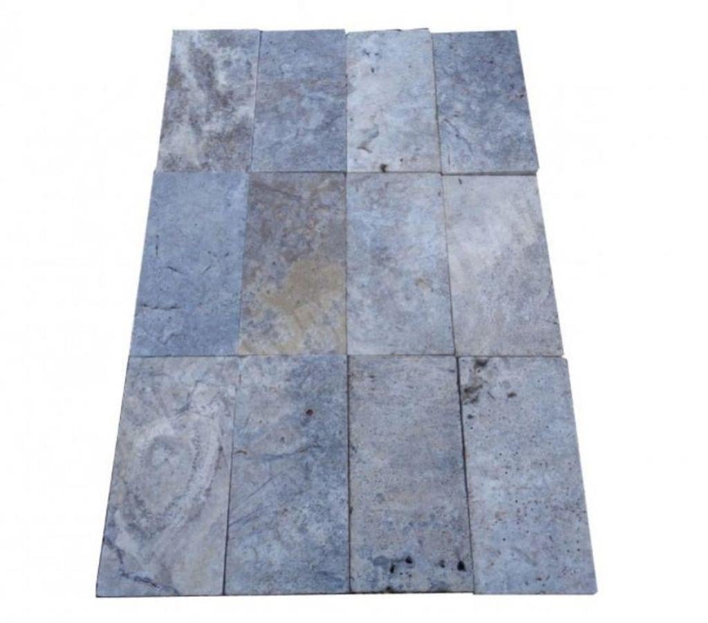 Décoration - art Var Forcalqueiret - 83136 - Photos Vivastreet Travertin Gris Silver 20x40 cm