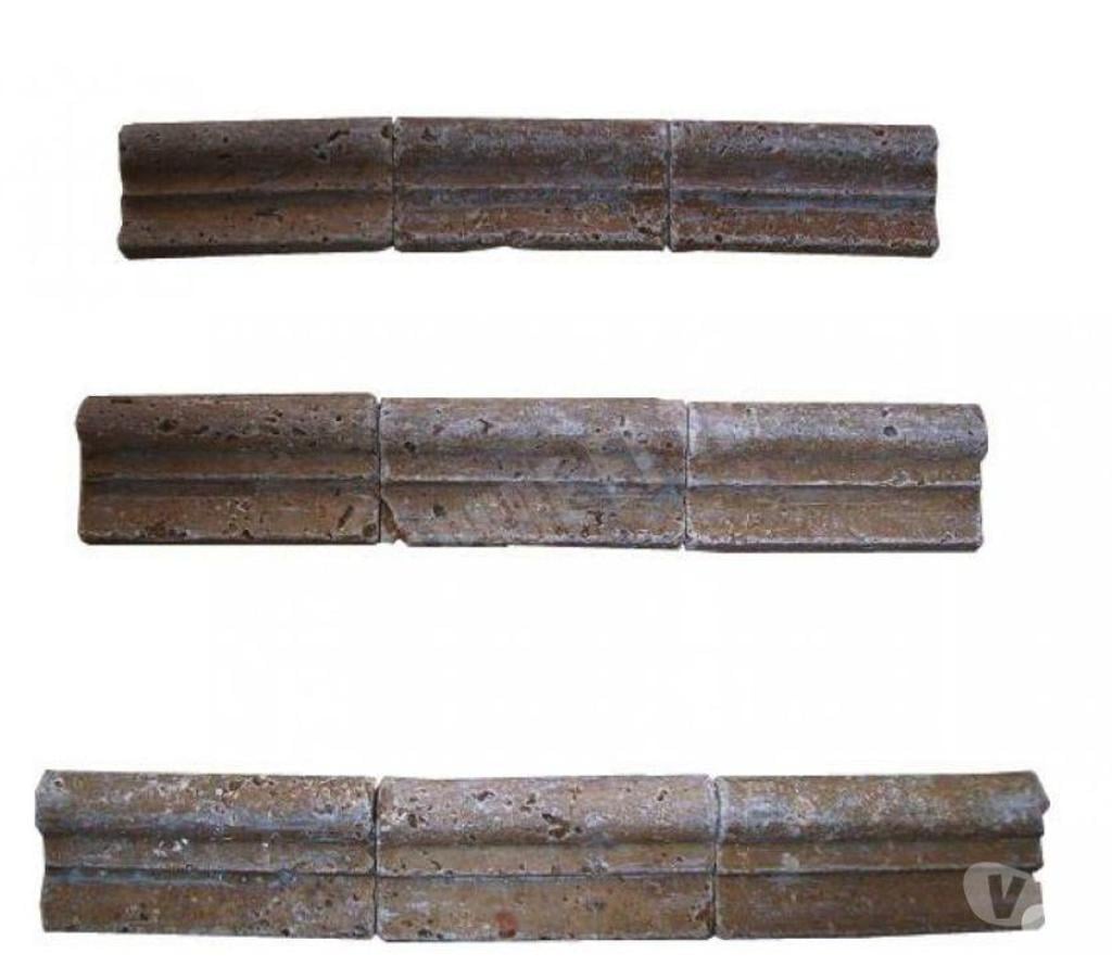 Décoration - art Var Forcalqueiret - 83136 - Photos Vivastreet Travertin Noce Marron Moulure Ogee 1