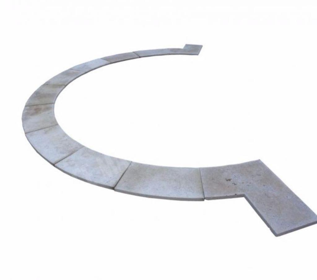  Bouches-du-Rhône Lancon Provence - 13680 - Photos Vivastreet Travertin Classique Escalier Romain 3 cm rayon 1.50 m