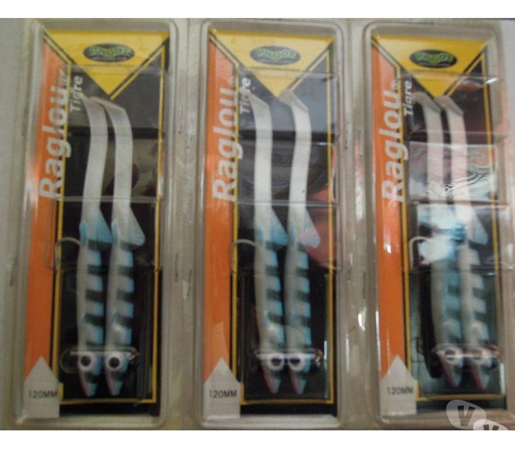 Matériel de sport Lot-et-Garonne Villeneuve sur Lot - 47300 - Photos Vivastreet 6 leurres RAGOT Raglou tigre 120mm NEUFS