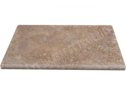 Bricolage - Jardin - Outillage Forcalqueiret Var - Photos Vivastreet Travertin Walnut Noisette Margelle Bord Arrondi 40x60 cm