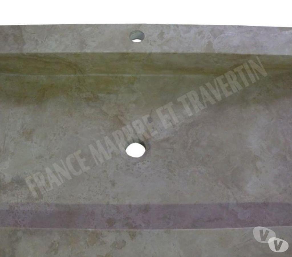  Var Forcalqueiret - 83136 - Photos Vivastreet Travertin Classique Beige Évier 1 Bac 100x50 cm