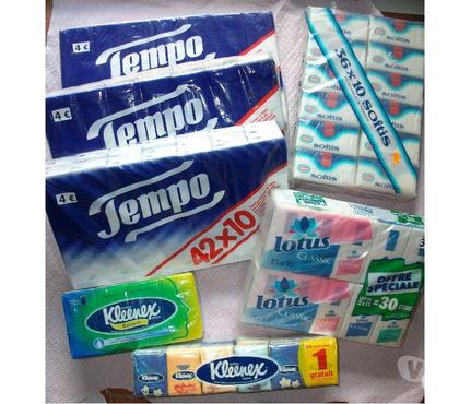Beauté - Santé Bouxwiller Bas-Rhin - Photos Vivastreet Lots Paquets Mouchoirs Papier - Neufs, emballés