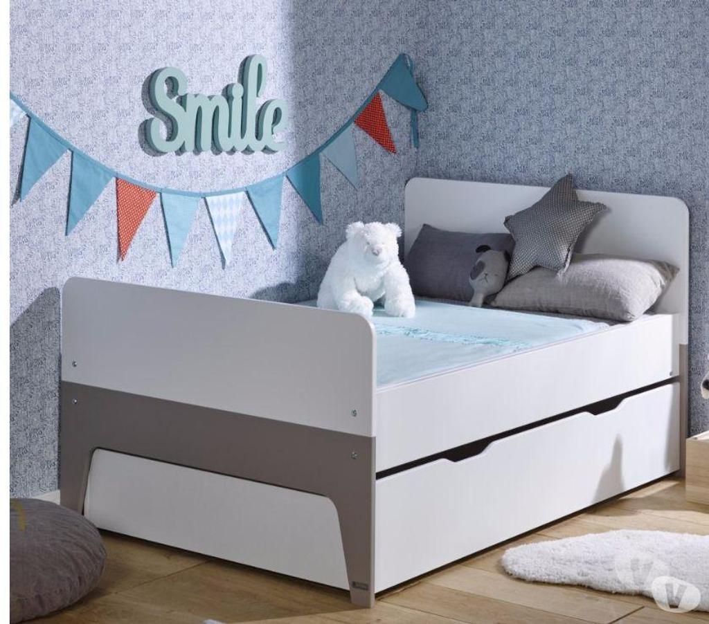 Ameublement & art de la table Nord Tourcoing - 59200 - Photos Vivastreet Lit évolutif 90x140190 Celeste blanc lin 