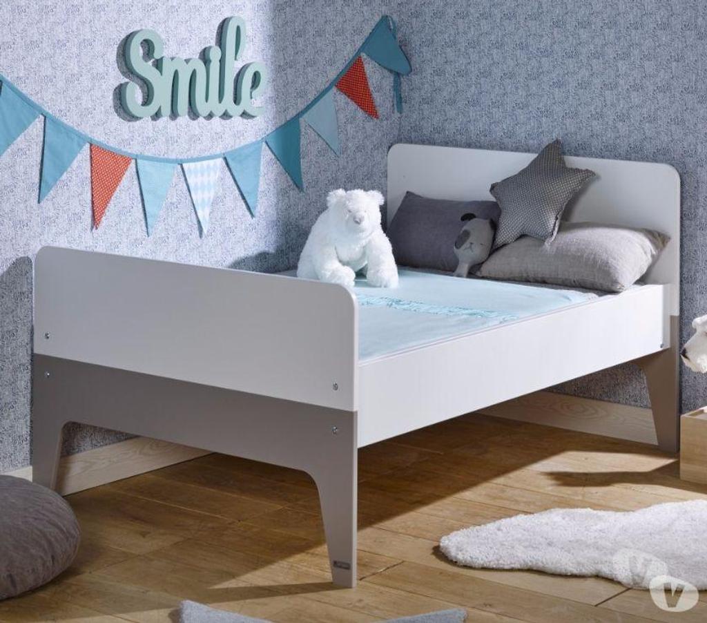 Ameublement & art de la table Nord Tourcoing - 59200 - Photos Vivastreet Lit évolutif 90x140190 Celeste blanc lin 