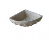 Travertin Classique Beige Bassin de Bain 45 x 45 cm