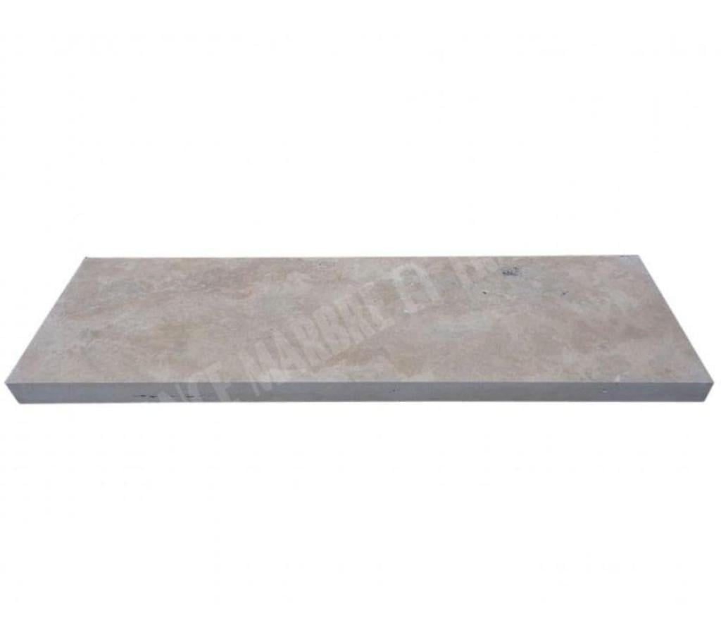  Var Forcalqueiret - 83136 - Photos Vivastreet Travertin Classique Beige Nez de Marche Droit 120x30 cm