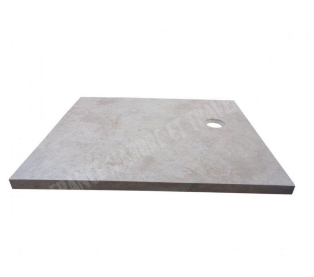  Var Forcalqueiret - 83136 - Photos Vivastreet Travertin Classique Extra Plat Bac a Douche 110x90 cm
