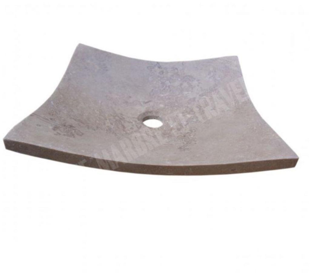 Décoration - art Var Forcalqueiret - 83136 - Photos Vivastreet Travertin Noce Marron Vasque Carré 40x40 cm