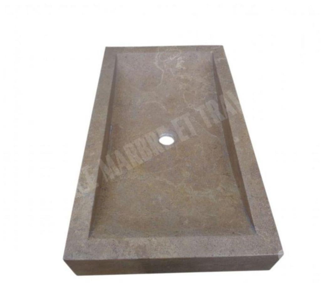 Décoration - art Var Forcalqueiret - 83136 - Photos Vivastreet Travertin Noce Marron Évier 40x70 cm