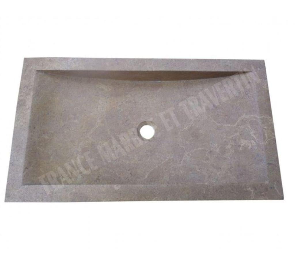 Décoration - art Var Forcalqueiret - 83136 - Photos Vivastreet Travertin Noce Marron Évier 40x70 cm