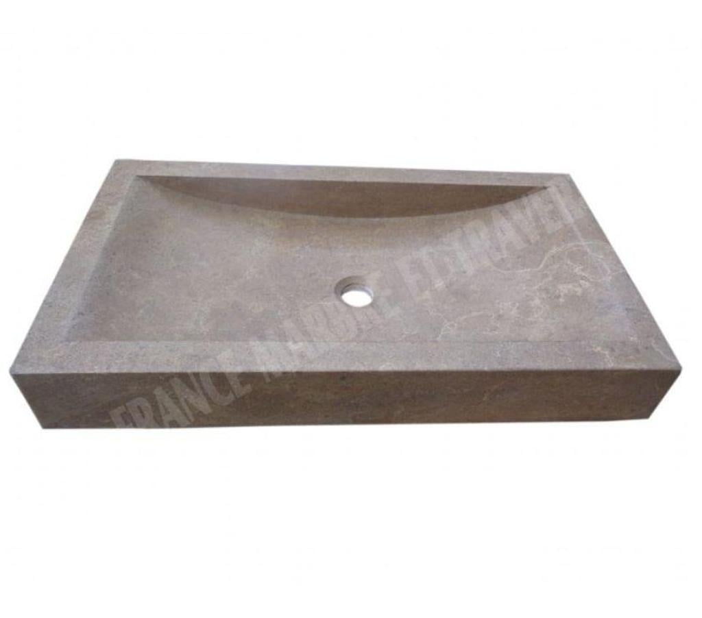 Décoration - art Var Forcalqueiret - 83136 - Photos Vivastreet Travertin Noce Marron Évier 40x70 cm