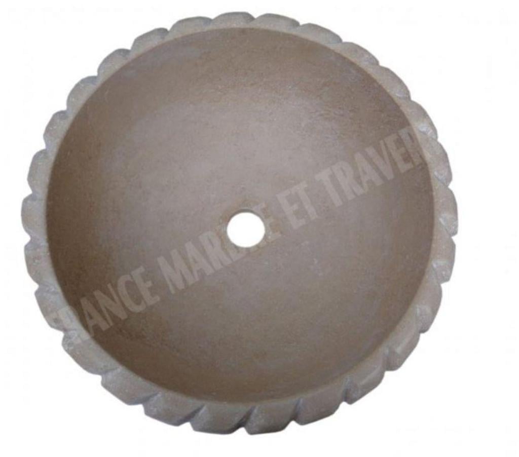 Décoration - art Var Forcalqueiret - 83136 - Photos Vivastreet Travertin Classique Beige Vasque Bol Corde