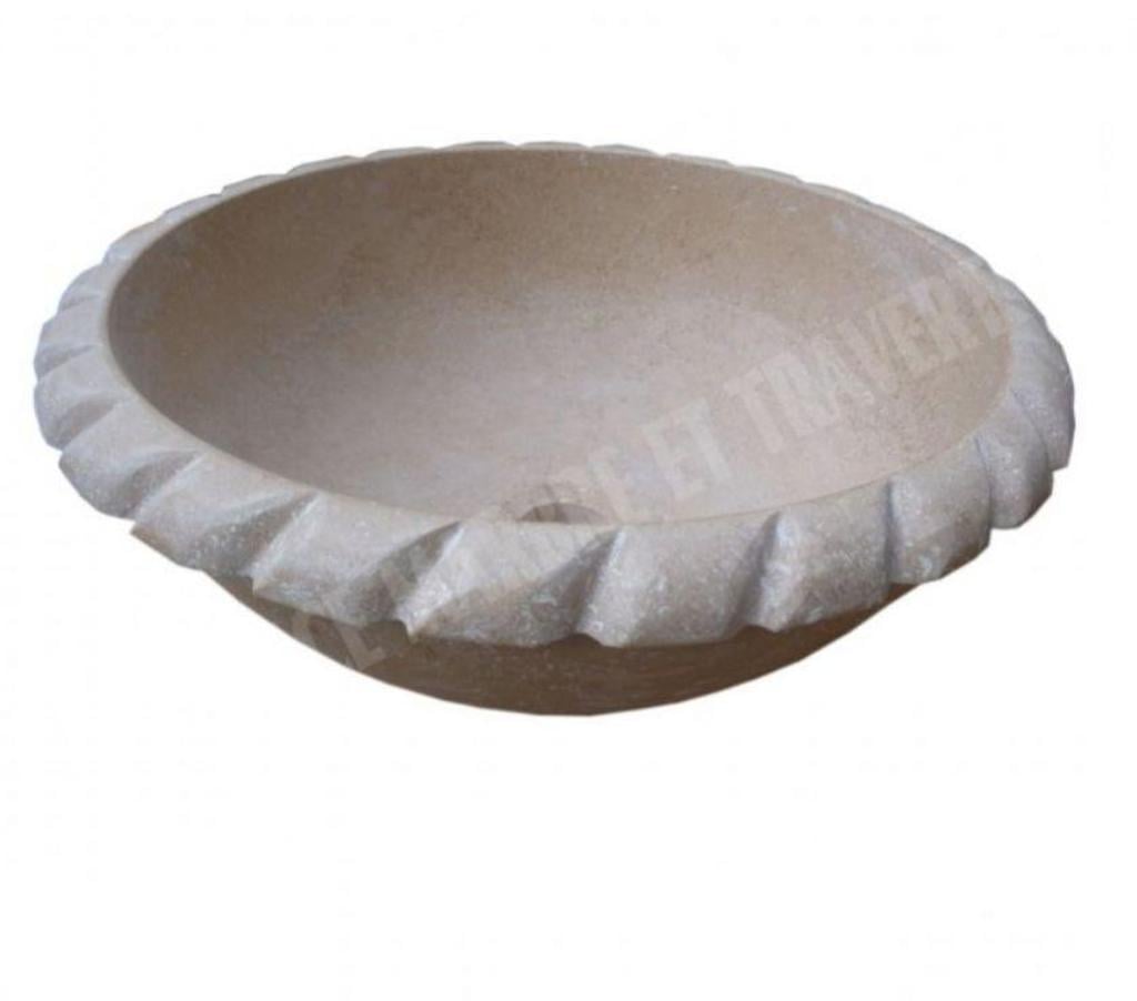 Décoration - art Var Forcalqueiret - 83136 - Photos Vivastreet Travertin Classique Beige Vasque Bol Corde