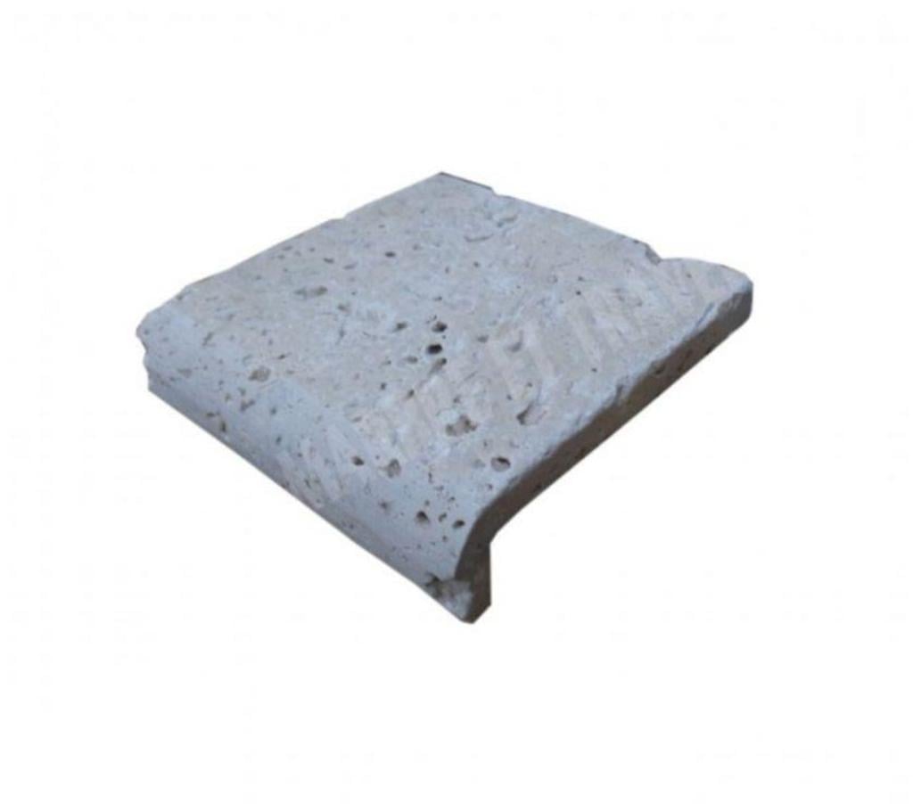 Décoration - art Var Forcalqueiret - 83136 - Photos Vivastreet Travertin Classique Nez de Marche Arrondi 10x10 cm