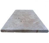  Travertin Classique Couvertine 2 Bord Arrondi 35x60 cm