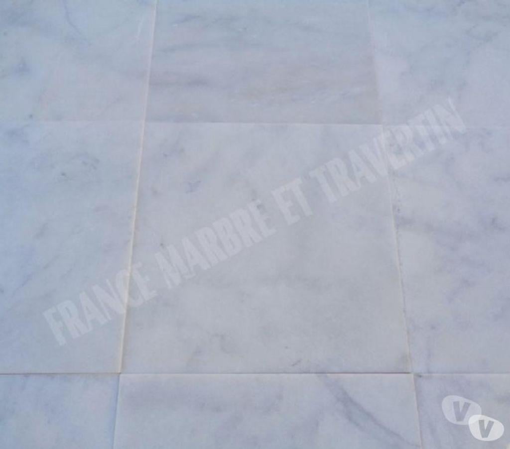 Décoration - art Var Forcalqueiret - 83136 - Photos Vivastreet Marbre Blanc Carrare Turque 60x60 cm