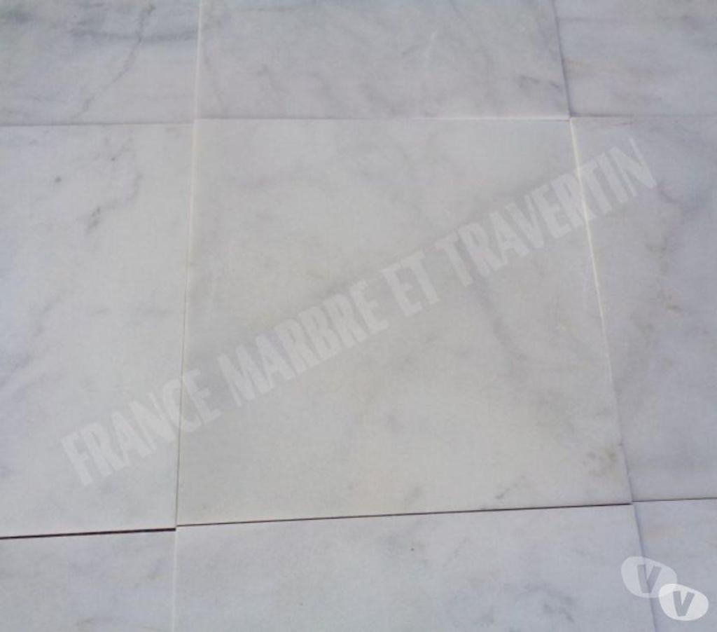 Décoration - art Var Forcalqueiret - 83136 - Photos Vivastreet Marbre Blanc Carrare Turque 45x45 cm