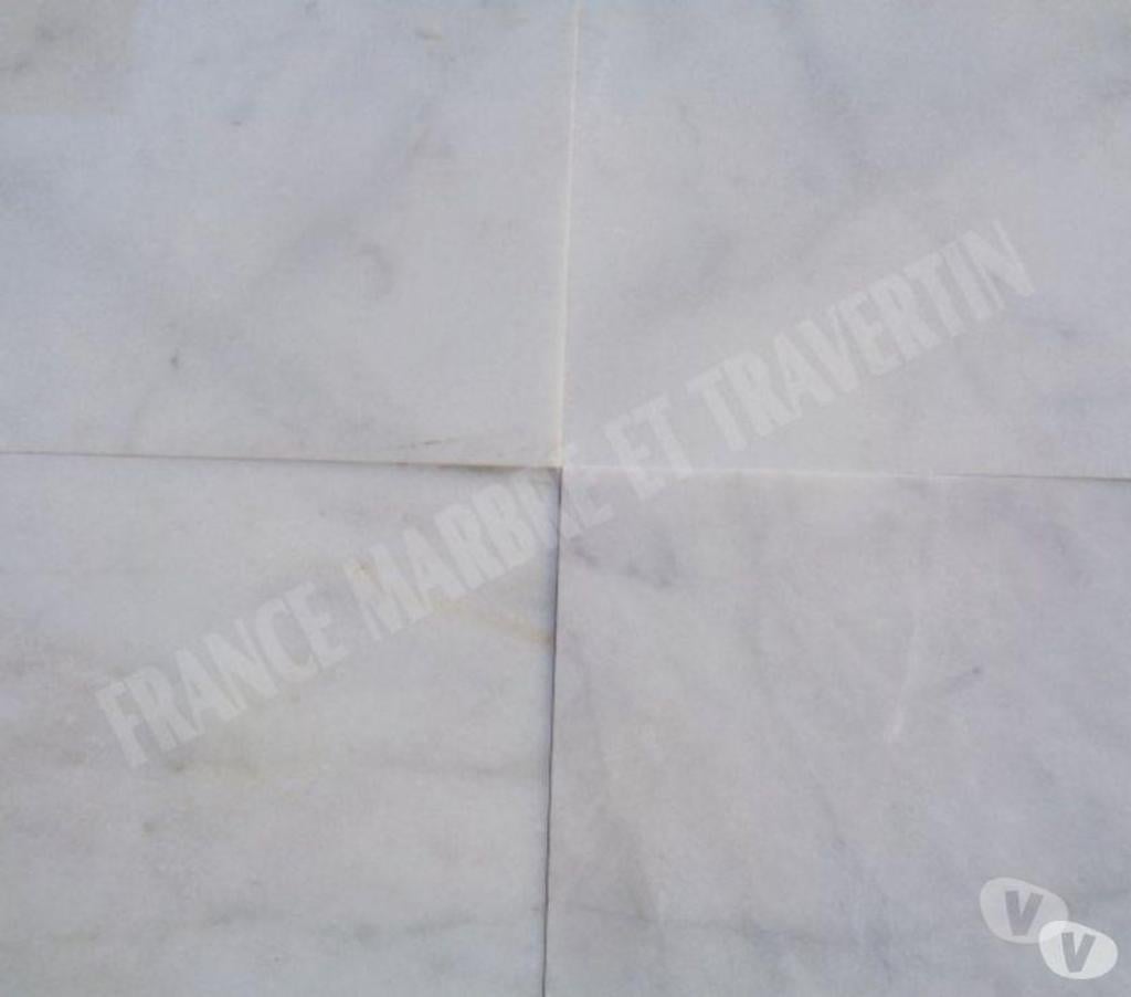 Décoration - art Var Forcalqueiret - 83136 - Photos Vivastreet Marbre Blanc Carrare Turque 45x45 cm