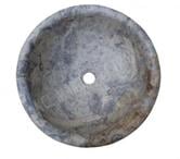  Travertin Gris Silver Vasque Bol Encastrer
