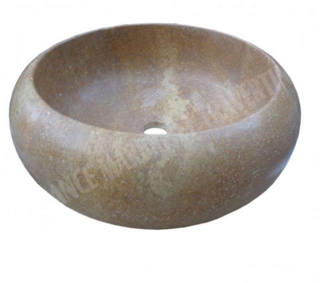 Décoration - art Var Forcalqueiret - 83136 - Photos Vivastreet Travertin Noce Marron Vasque Lentille