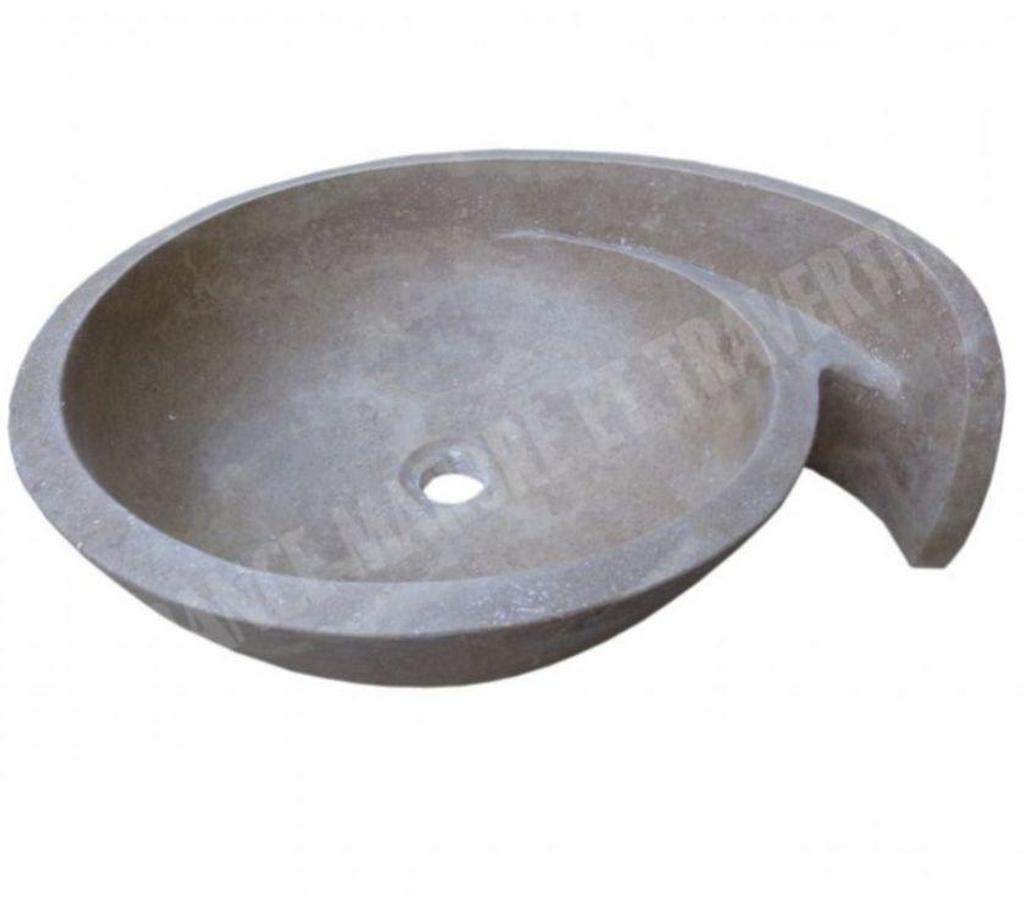 Décoration - art Var Forcalqueiret - 83136 - Photos Vivastreet Travertin Noce Marron Vasque Escargot