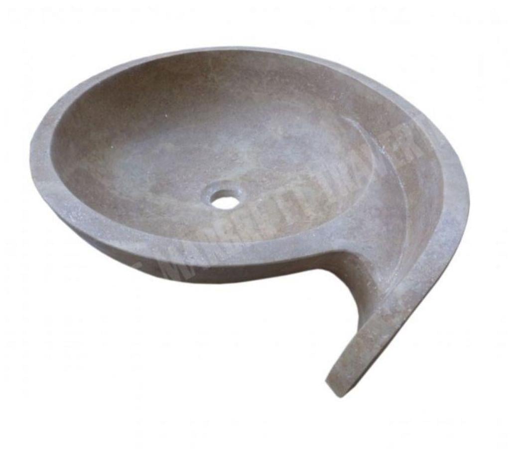 Décoration - art Var Forcalqueiret - 83136 - Photos Vivastreet Travertin Noce Marron Vasque Escargot