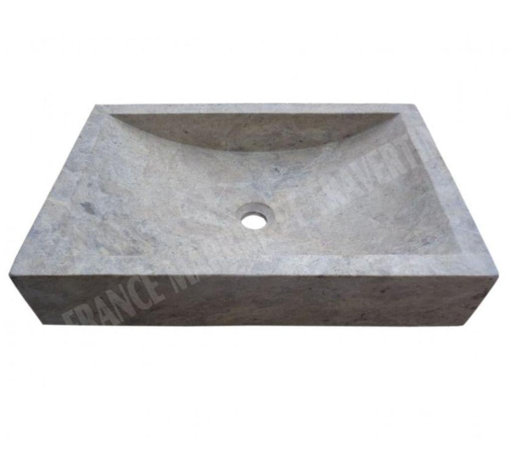 Décoration - art Var Forcalqueiret - 83136 - Photos Vivastreet Travertin Gris Silver Évier 40x60 cm