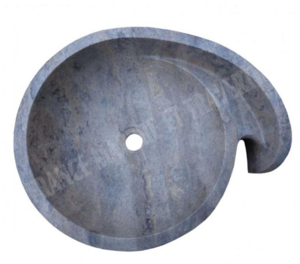 Décoration - art Var Forcalqueiret - 83136 - Photos Vivastreet Travertin Gris Silver Vasque Escargot