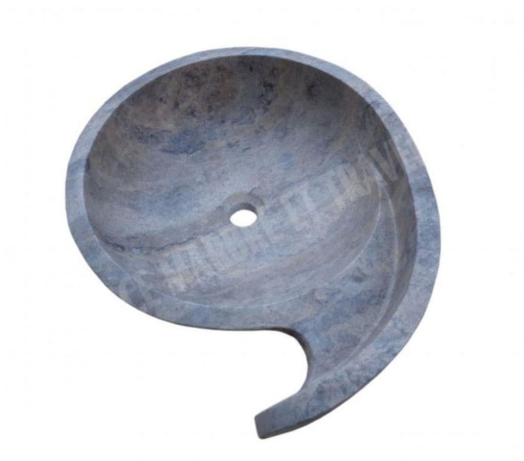 Décoration - art Var Forcalqueiret - 83136 - Photos Vivastreet Travertin Gris Silver Vasque Escargot