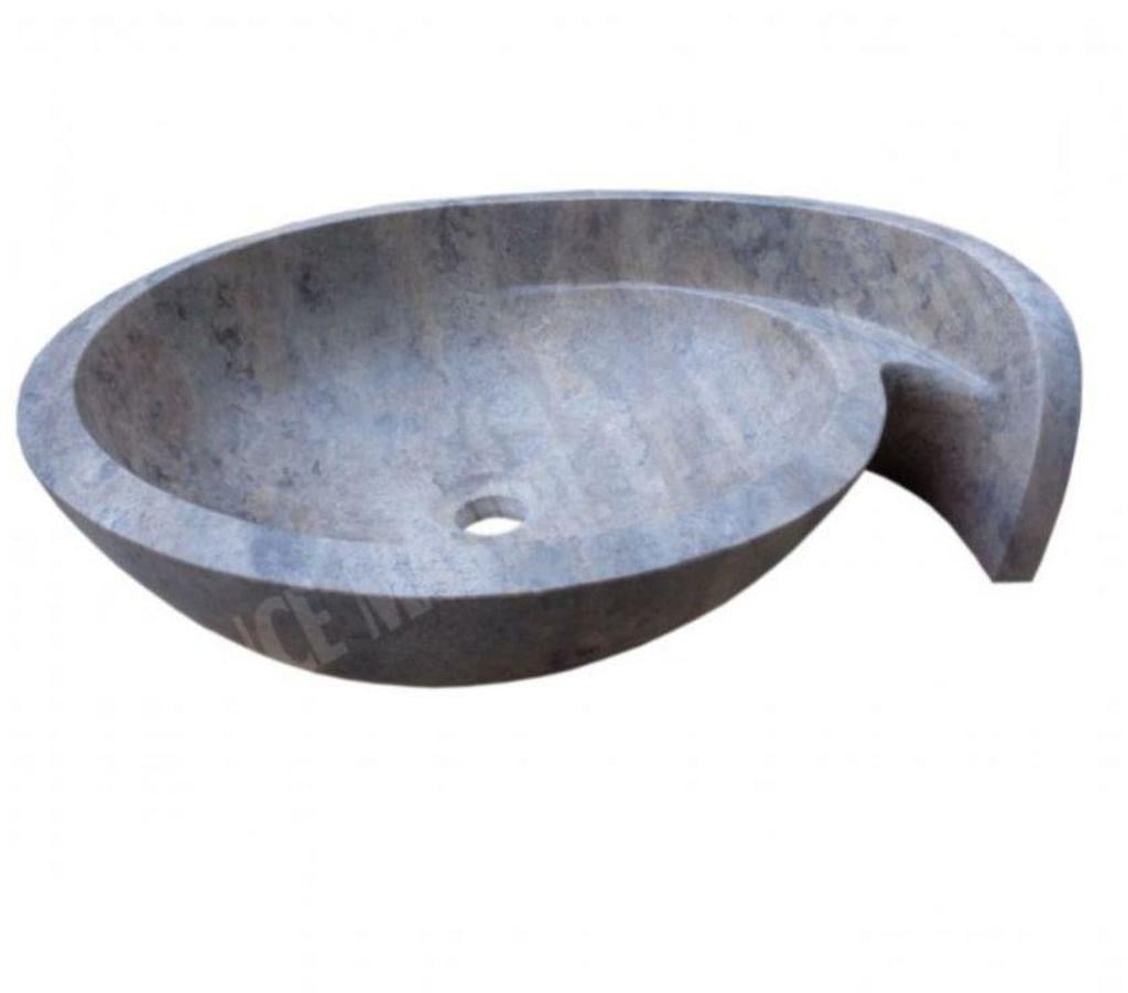 Décoration - art Var Forcalqueiret - 83136 - Photos Vivastreet Travertin Gris Silver Vasque Escargot