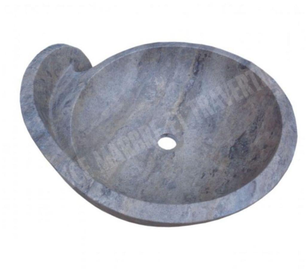 Décoration - art Var Forcalqueiret - 83136 - Photos Vivastreet Travertin Gris Silver Vasque Escargot