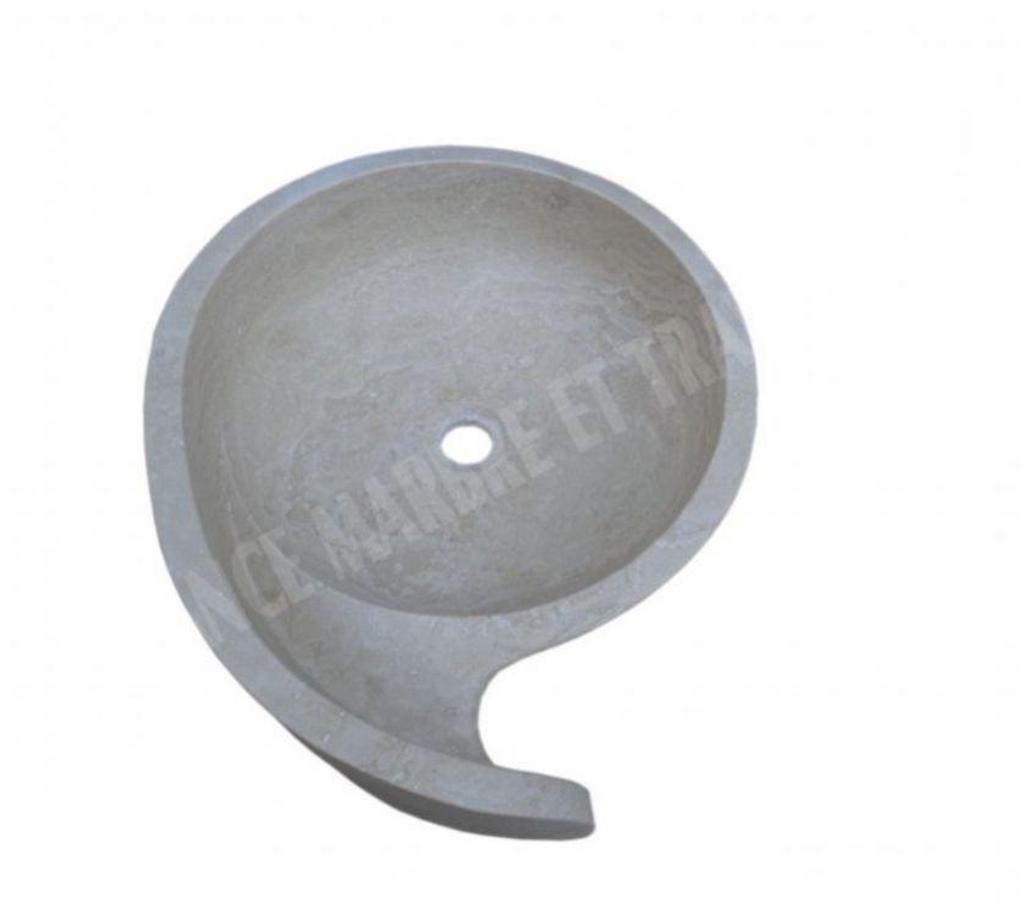 Décoration - art Var Forcalqueiret - 83136 - Photos Vivastreet Travertin Classique Beige Vasque Escargot