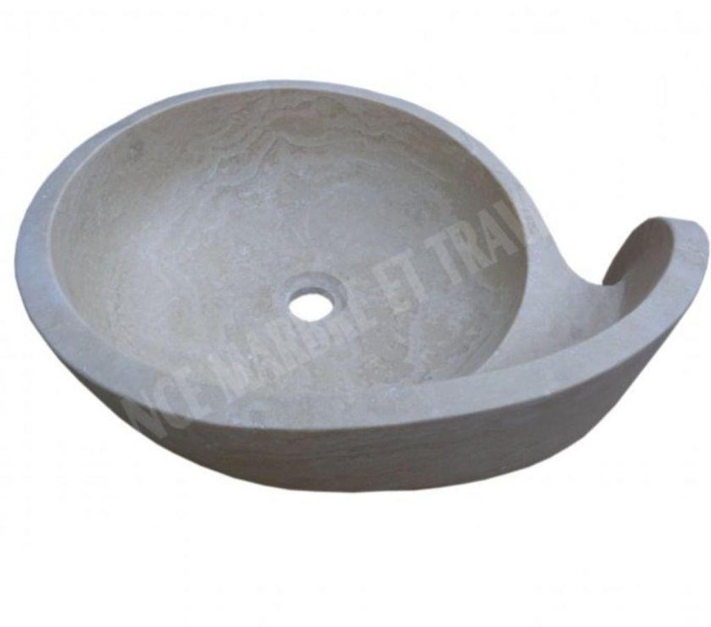 Décoration - art Var Forcalqueiret - 83136 - Photos Vivastreet Travertin Classique Beige Vasque Escargot