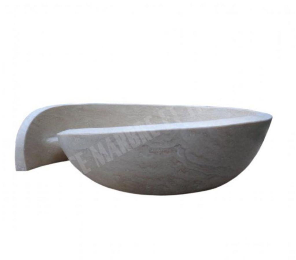 Décoration - art Var Forcalqueiret - 83136 - Photos Vivastreet Travertin Classique Beige Vasque Escargot