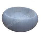 Marbre Blanc Carrare Turque Vasque Lentille