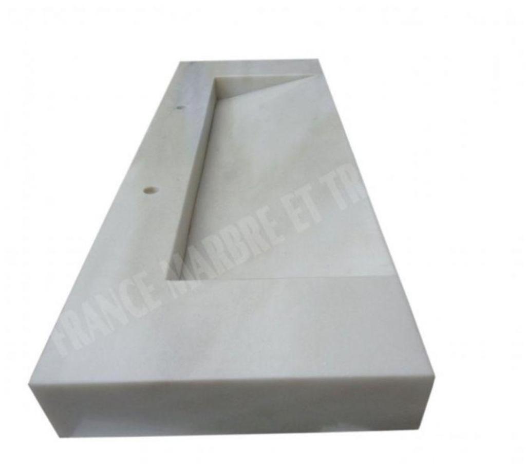 Décoration - art Var Forcalqueiret - 83136 - Photos Vivastreet Marbre Blanc Usak Évier Design 120x50 cm