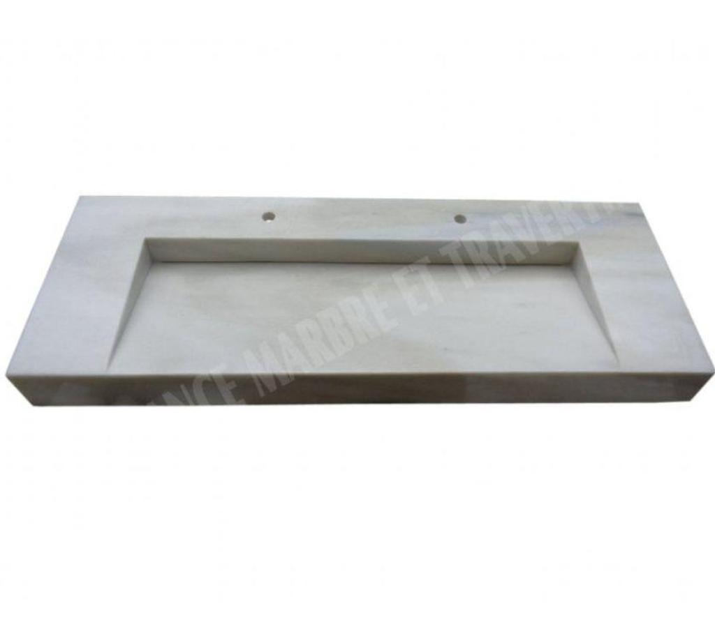 Décoration - art Var Forcalqueiret - 83136 - Photos Vivastreet Marbre Blanc Usak Évier Design 120x50 cm