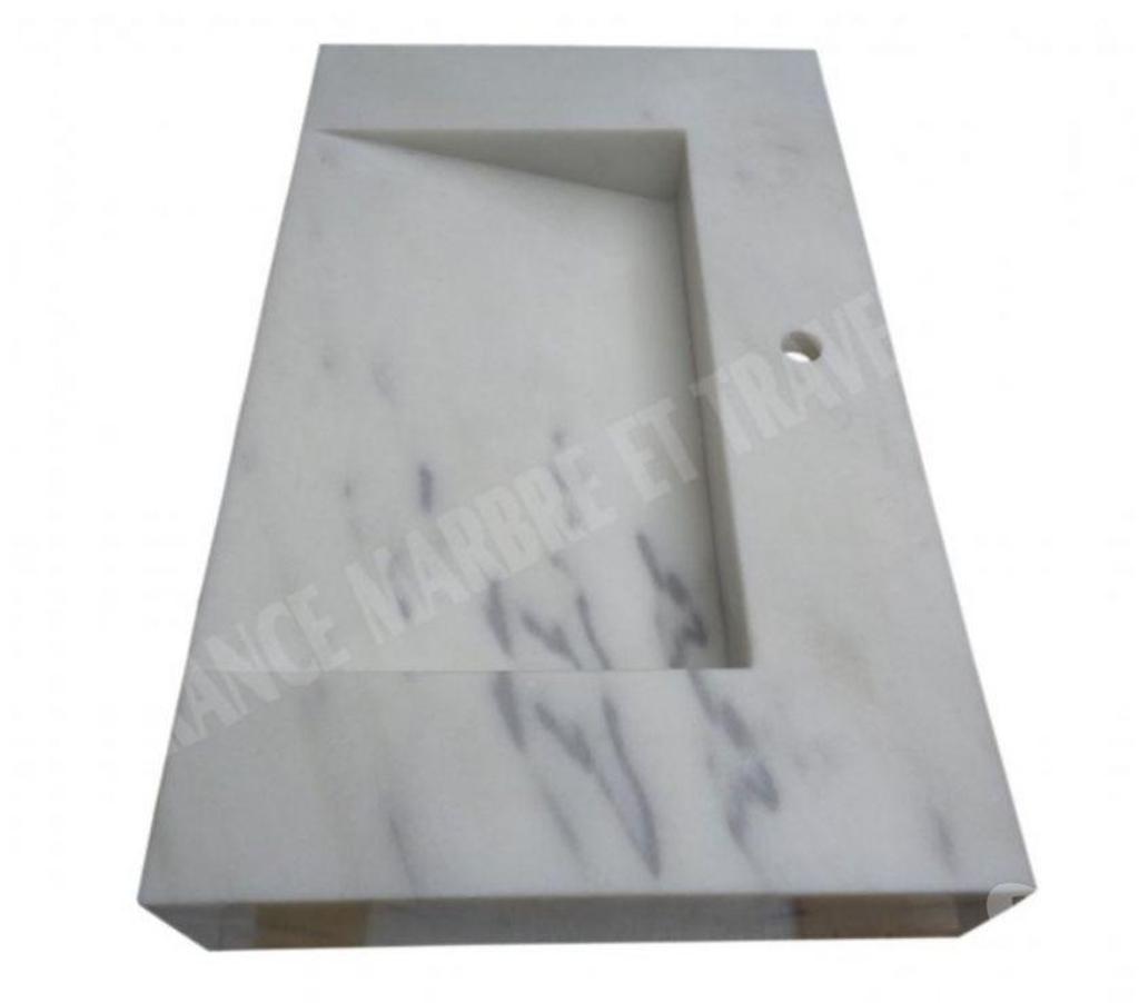 Décoration - art Var Forcalqueiret - 83136 - Photos Vivastreet Marbre Blanc Usak Évier Design 100x50 cm
