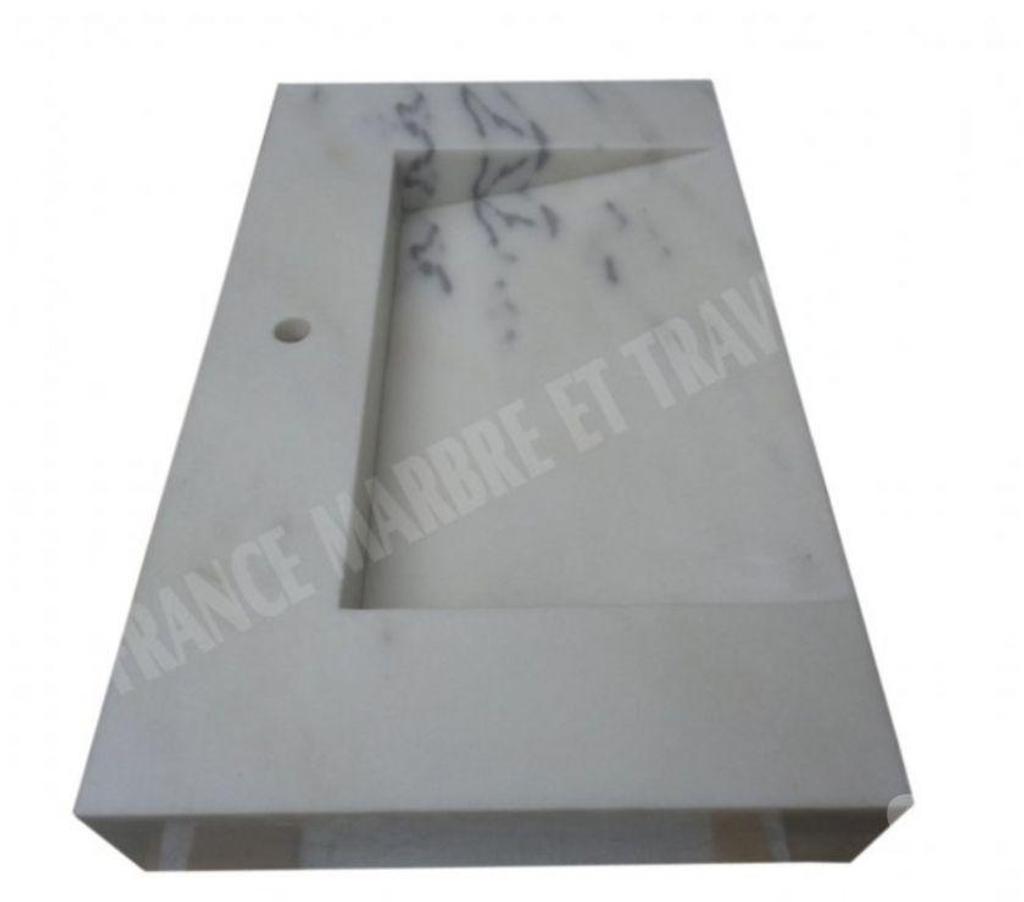 Décoration - art Var Forcalqueiret - 83136 - Photos Vivastreet Marbre Blanc Usak Évier Design 100x50 cm