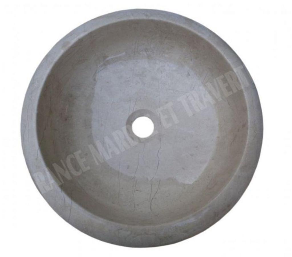 Décoration - art Var Forcalqueiret - 83136 - Photos Vivastreet Marbre Beige Marfil Vasque Petit Lentile