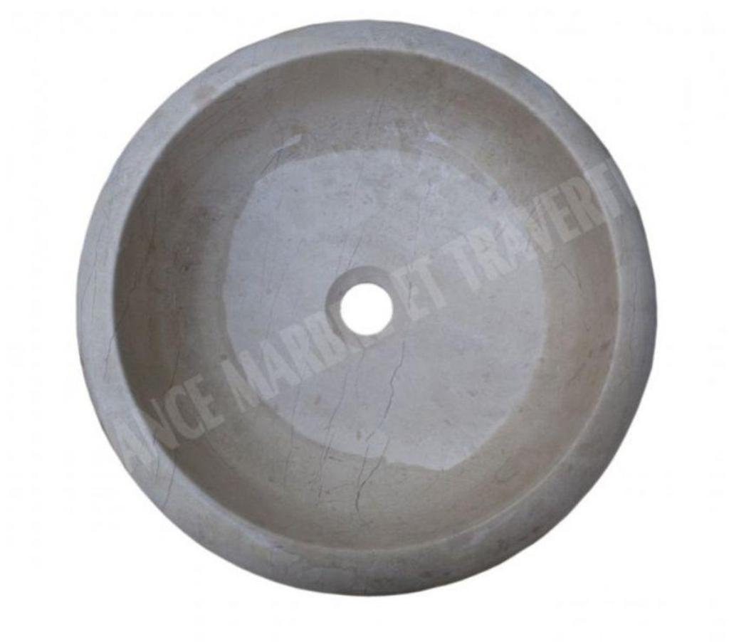 Décoration - art Var Forcalqueiret - 83136 - Photos Vivastreet Marbre Beige Marfil Vasque Petit Lentile