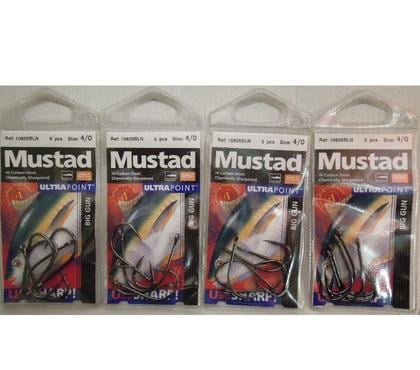 Photos Vivastreet 20 hameçons MUSTAD Big gun 40 NEUFS