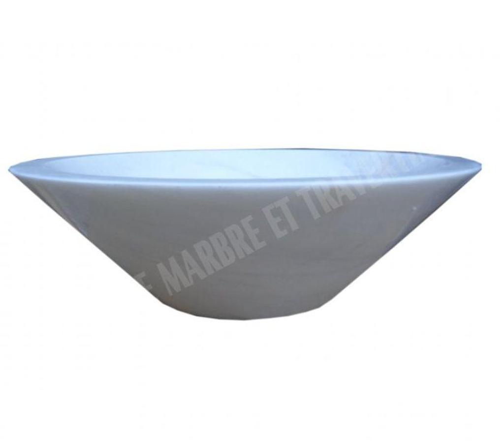 Décoration - art Var Forcalqueiret - 83136 - Photos Vivastreet Dolomite Blanc Vasque Conique