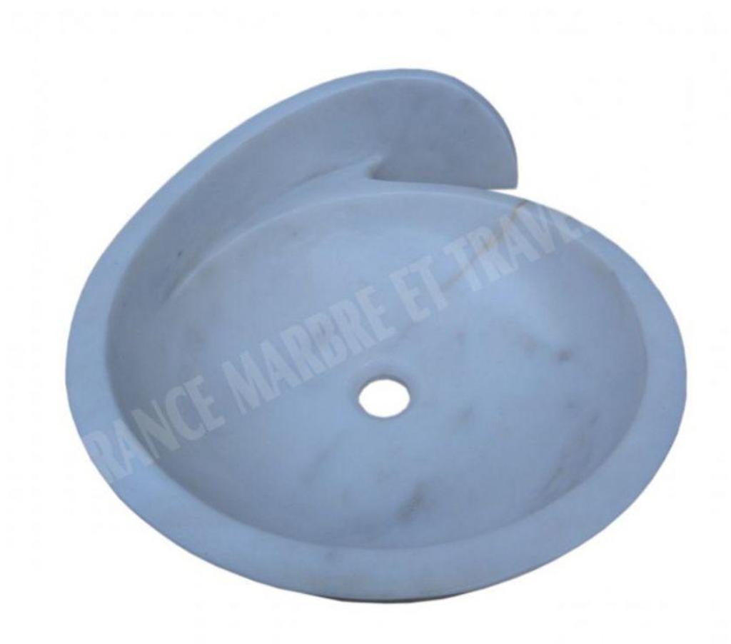 Décoration - art Var Forcalqueiret - 83136 - Photos Vivastreet Dolomite Blanc Vasque Escargot