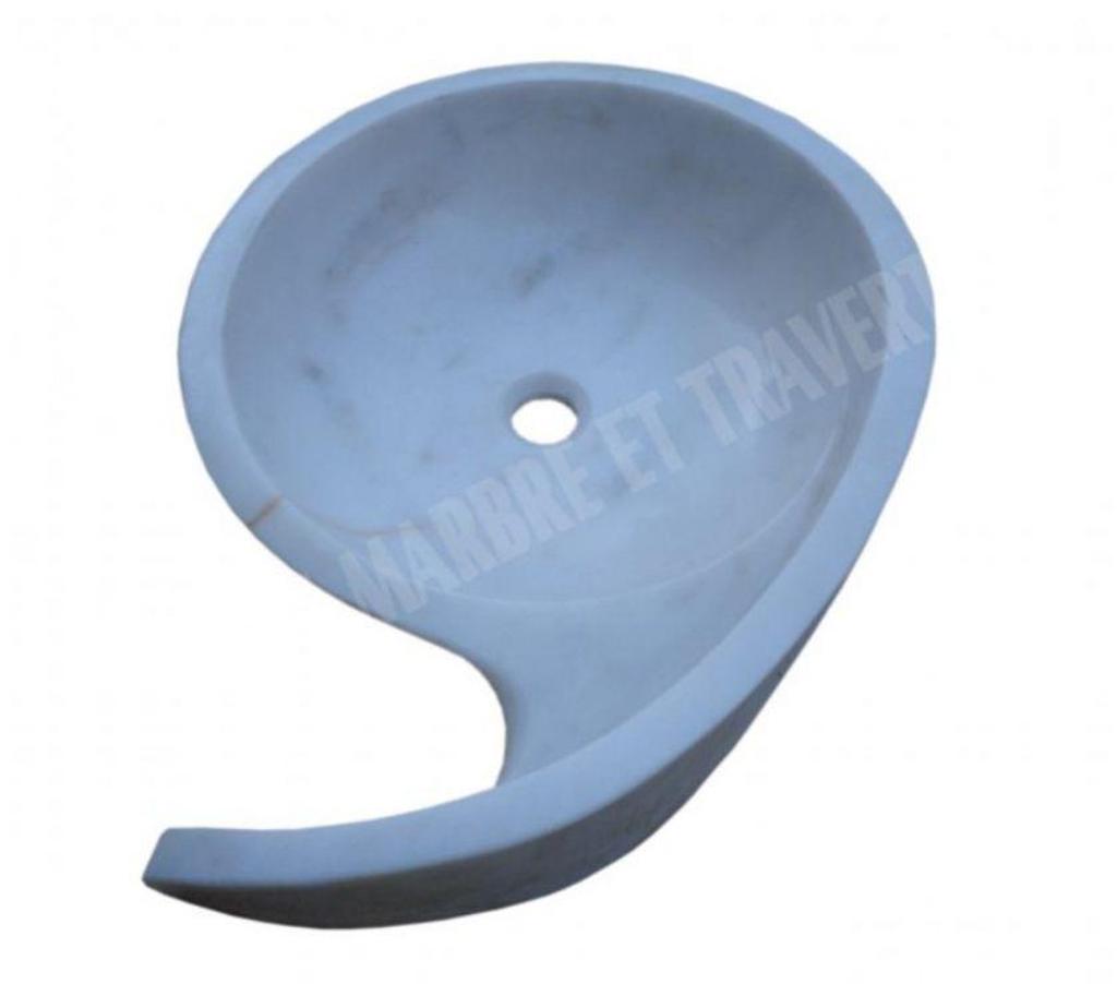 Décoration - art Var Forcalqueiret - 83136 - Photos Vivastreet Dolomite Blanc Vasque Escargot